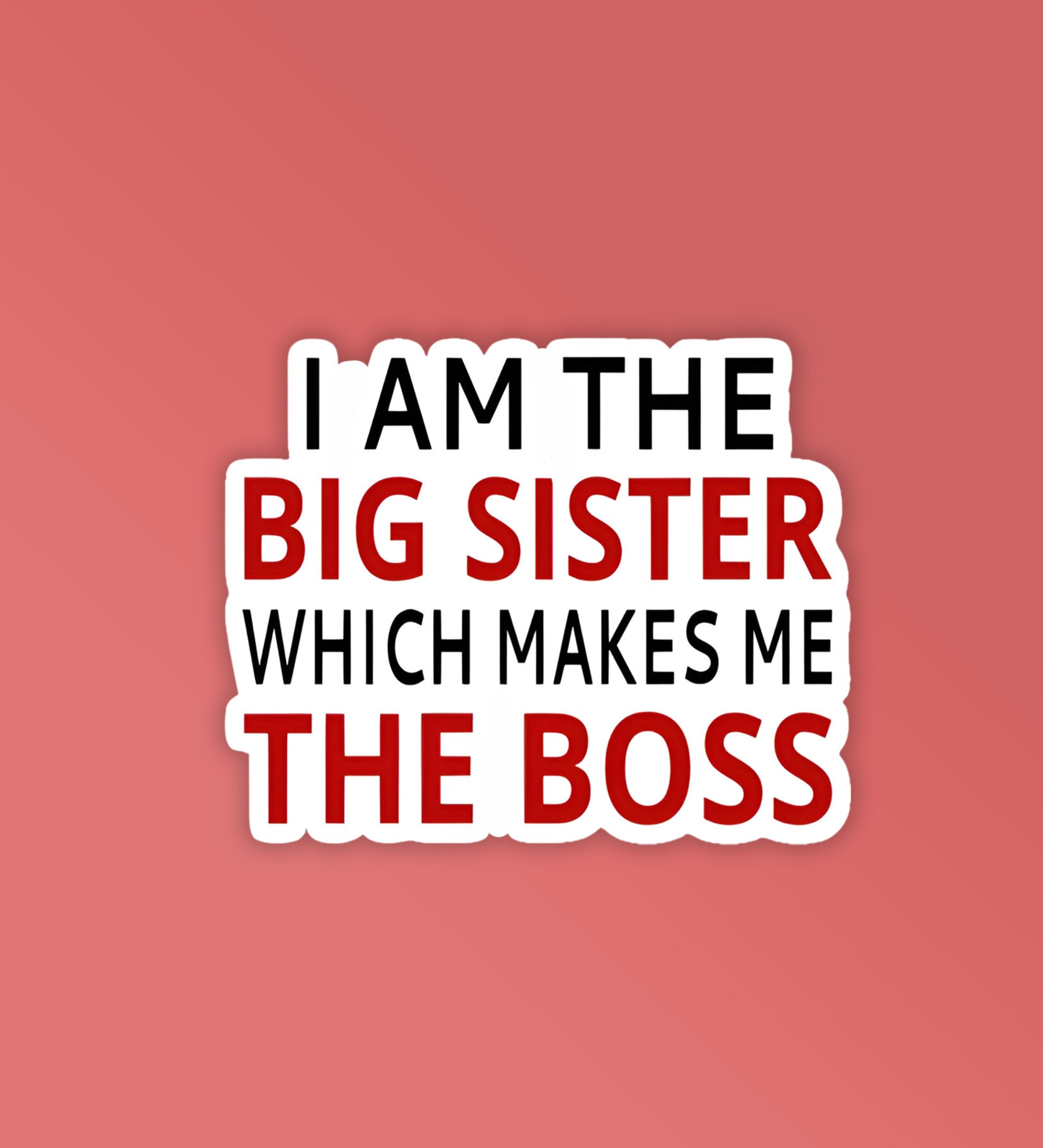 Big Sister   Laptop Mobile Stickers