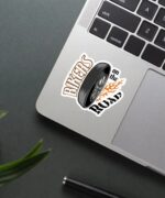 Bikers On The Road Sticker