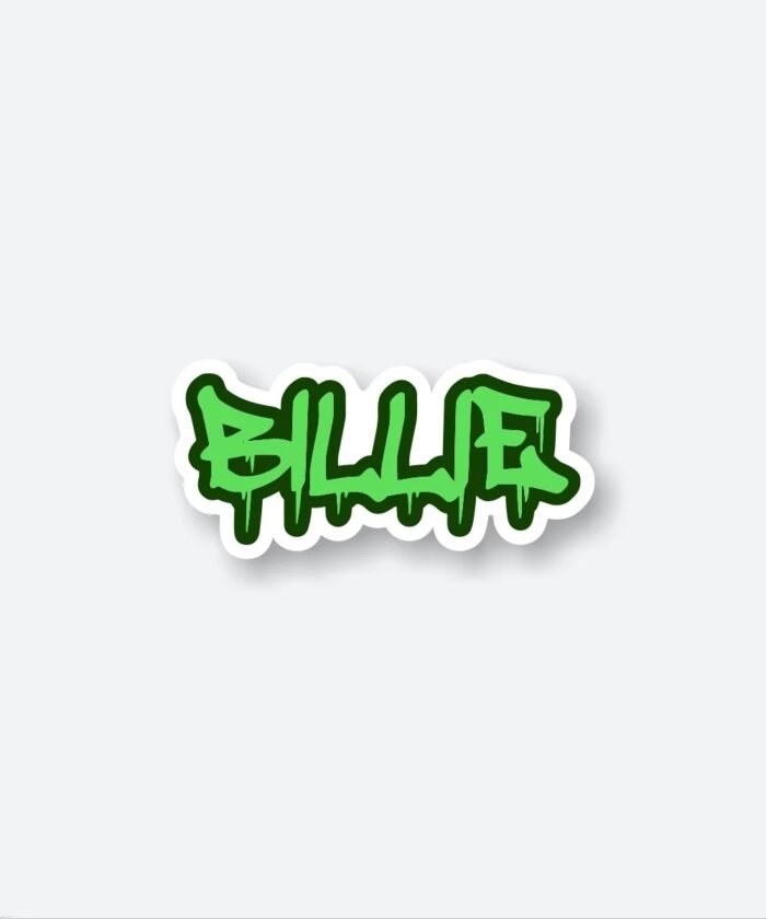 Billie Name Sticker