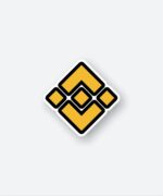 Binance Logo Sticker