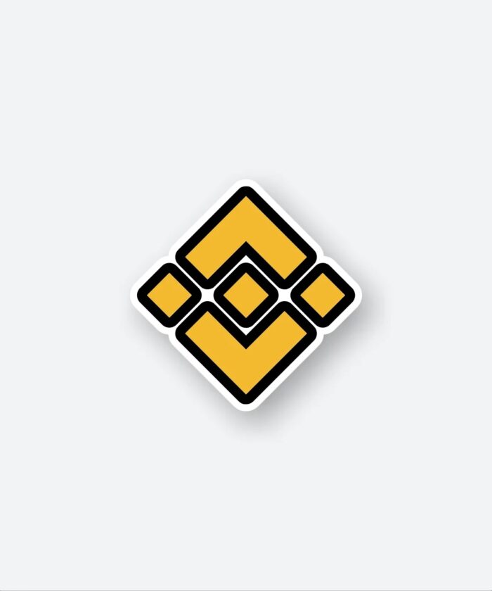 Binance Logo Sticker