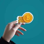Bitcoin Pixel Sticker