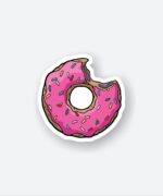Bitten Donut Sticker