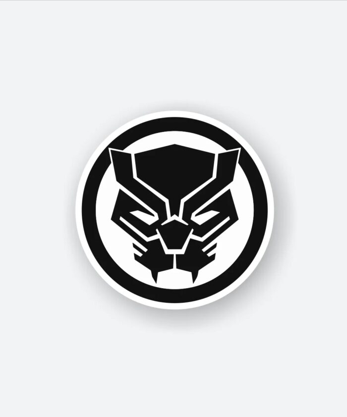 Black Panther Logo Sticker