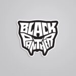 Black Panther Movies Stickers