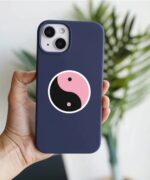 Black Pink Logo Sticker