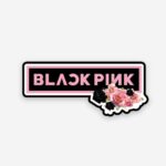 Black Pink Sticker