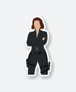 Black Widow Sticker