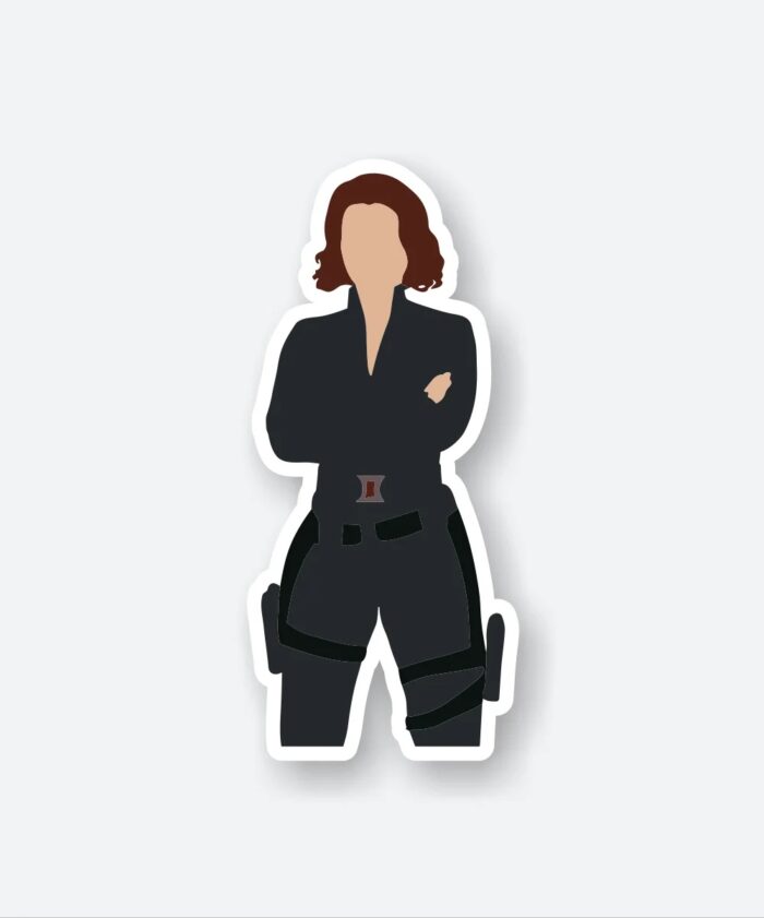 Black Widow Sticker