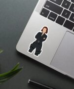 Black Widow Sticker