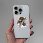 Black Swordman Sticker