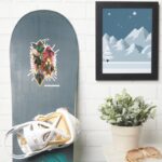 Black Adam Character Diamond Burst Graphic Sticker