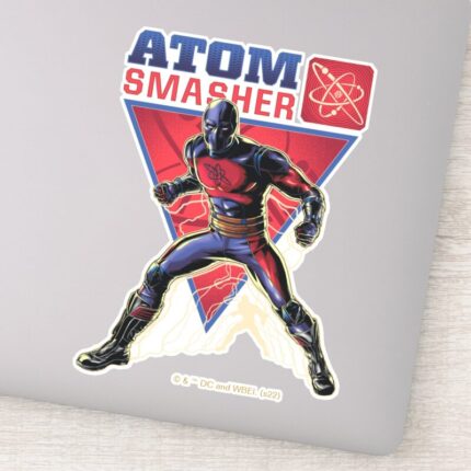 Black Adam Atom Smasher Character Graphic Sticker