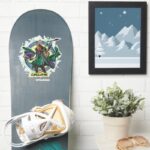 Black Adam Cyclone Character Graphic Sticker