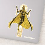 Black Adam Doctor Fate Character Graphic Sticker