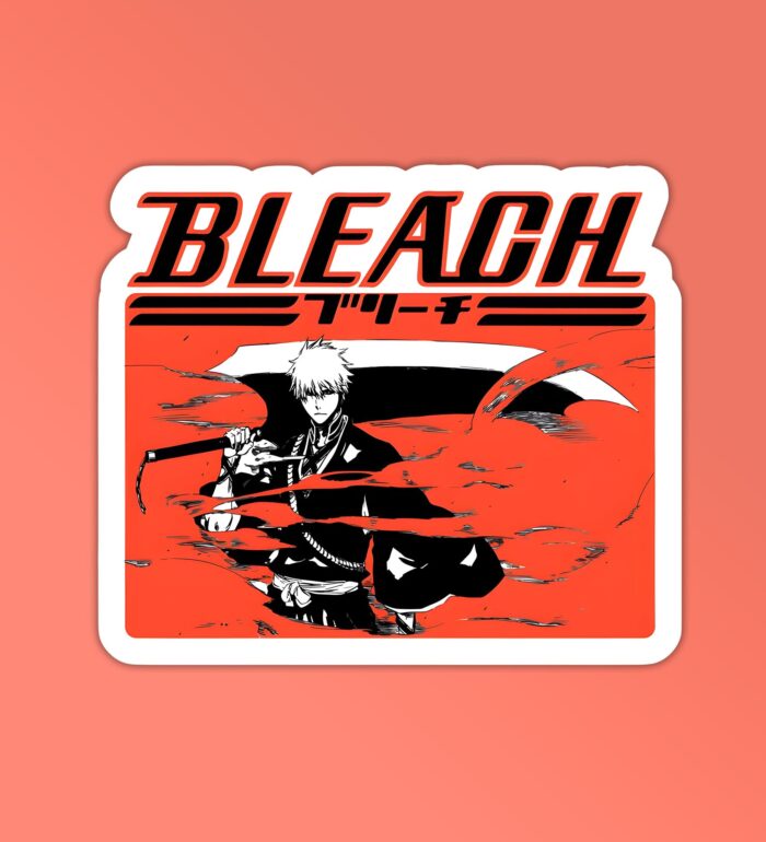 Bleach Ichigo Sticker Laptop Mobile Stickers