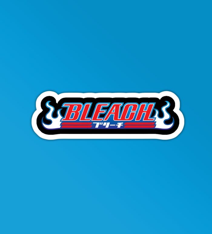 Bleach Logo Laptop Mobile Stickers