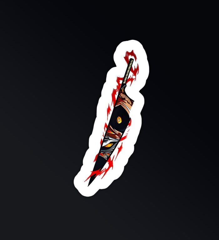 Bleach Sword Sticker Laptop Mobile Stickers