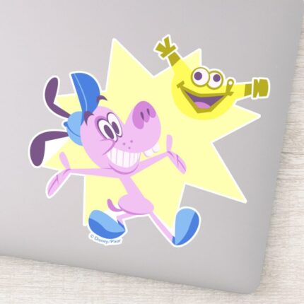 Bloofy And Pouchy Sticker