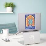 Blue Beetle Scarab Talavera Graphic Sticker