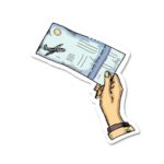 Boarding Pass V3 Sticker