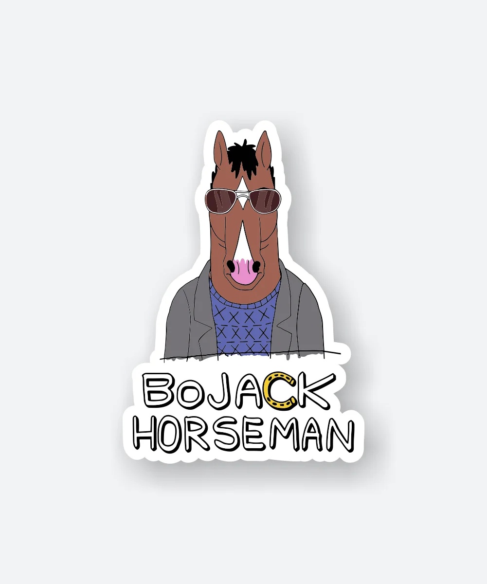 Bojack Horseman Sticker