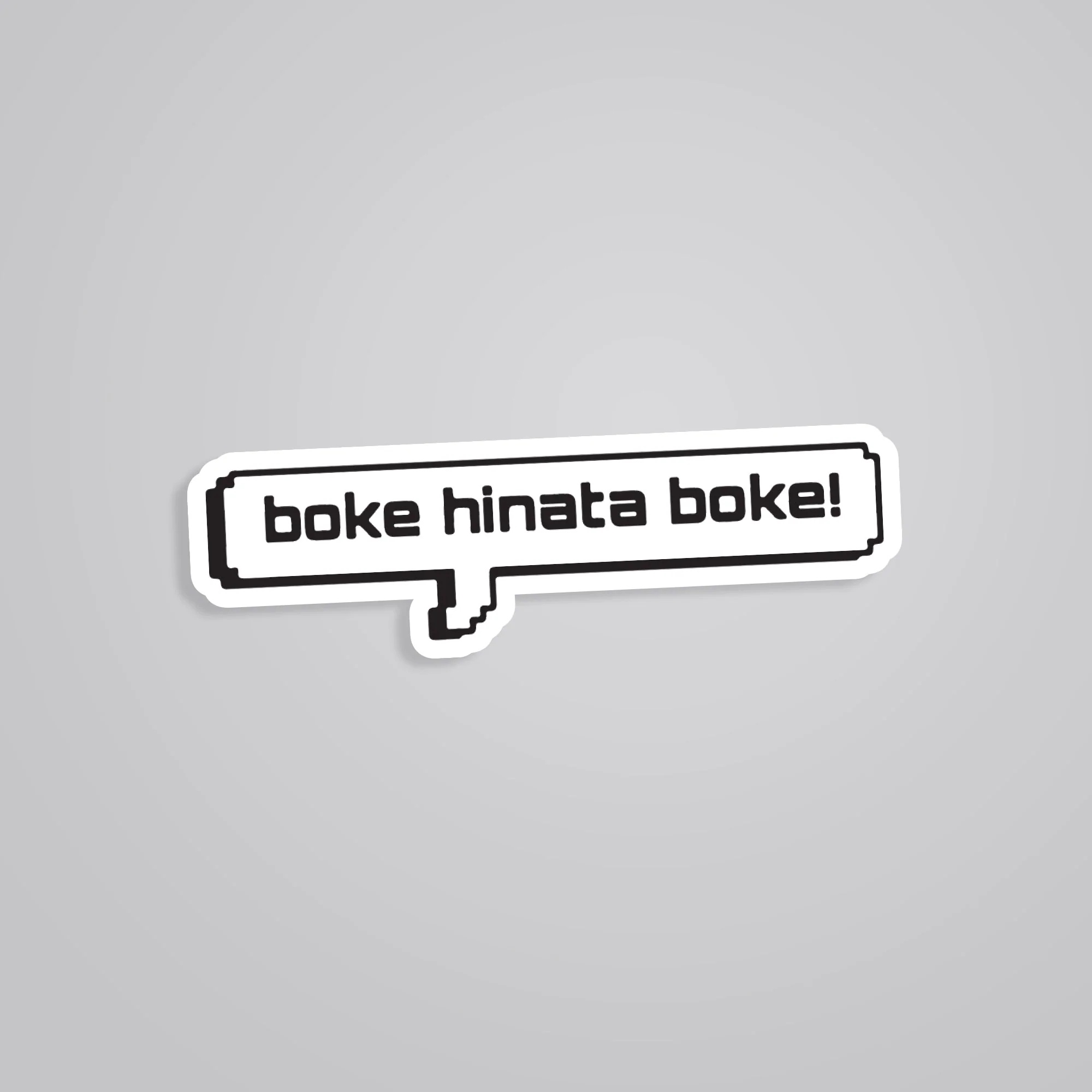 Boke Hinata Boke Anime Stickers