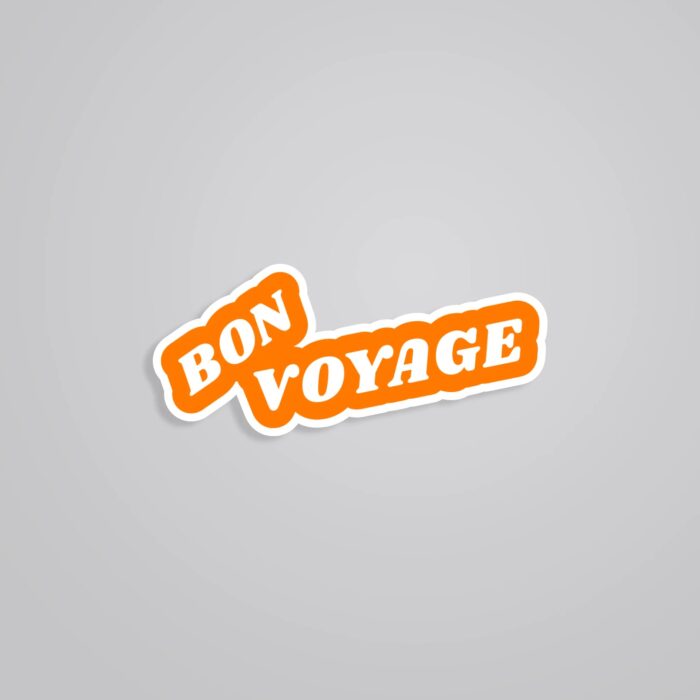 Bon Voyage Travels Stickers