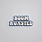 Boom Roasted TV Shows Stickers