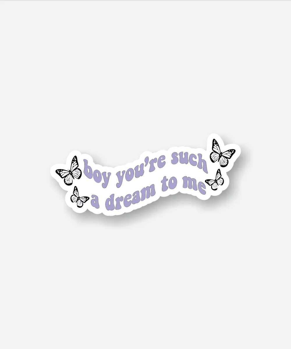 Boy Youre Such A Dream To Me Sticker