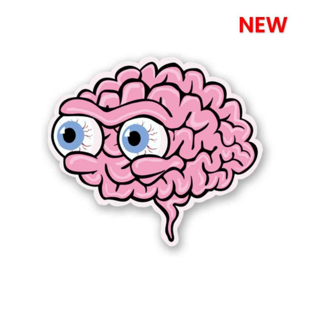 Brain Blowout Sticker