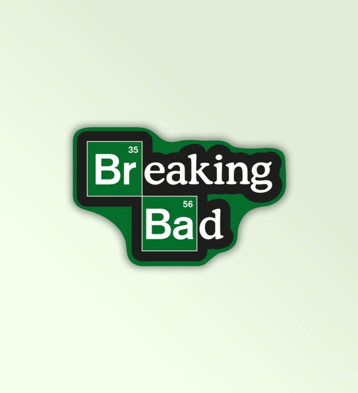 Breaking Bad Name Laptop   Mobile Sticker