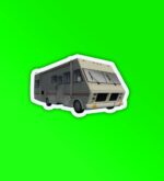 Breaking Bad Van Laptop   Mobile Sticker