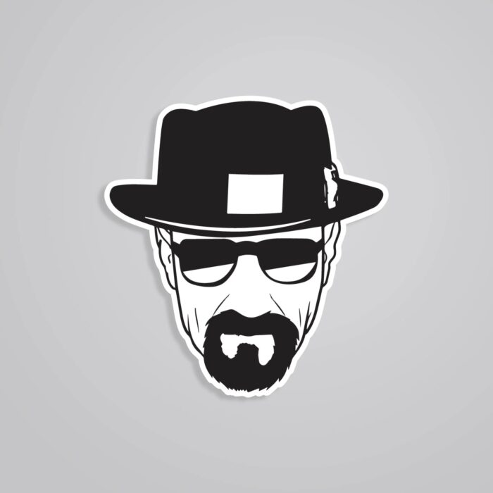 Breaking Bad Walter White TV Shows Stickers