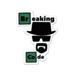 Breaking Code Sticker
