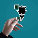 Breaking Code Sticker