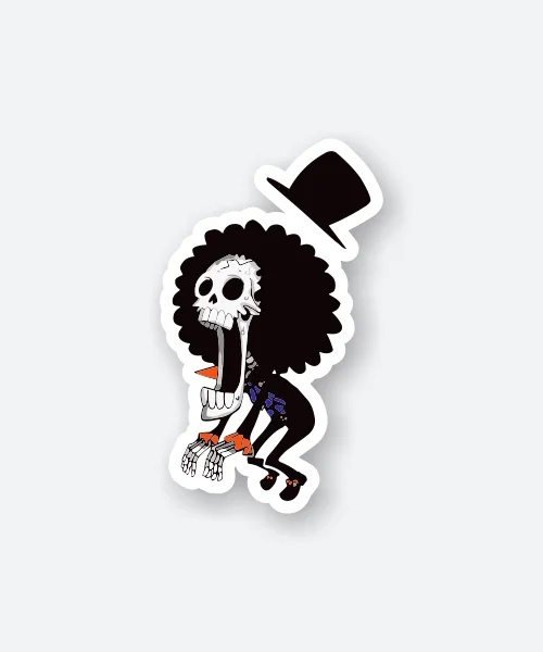 Brook Chibi Sticker