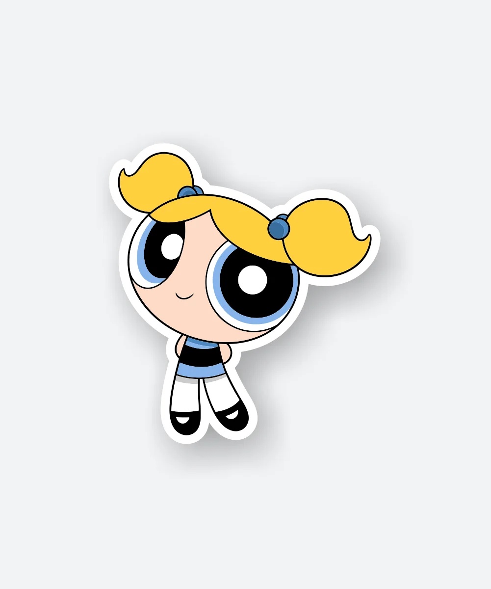 Bubbles Smiling Sticker