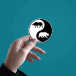 Bull And Bear Sticker