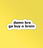 Buy A Brain Laptop   Mobile Stickers