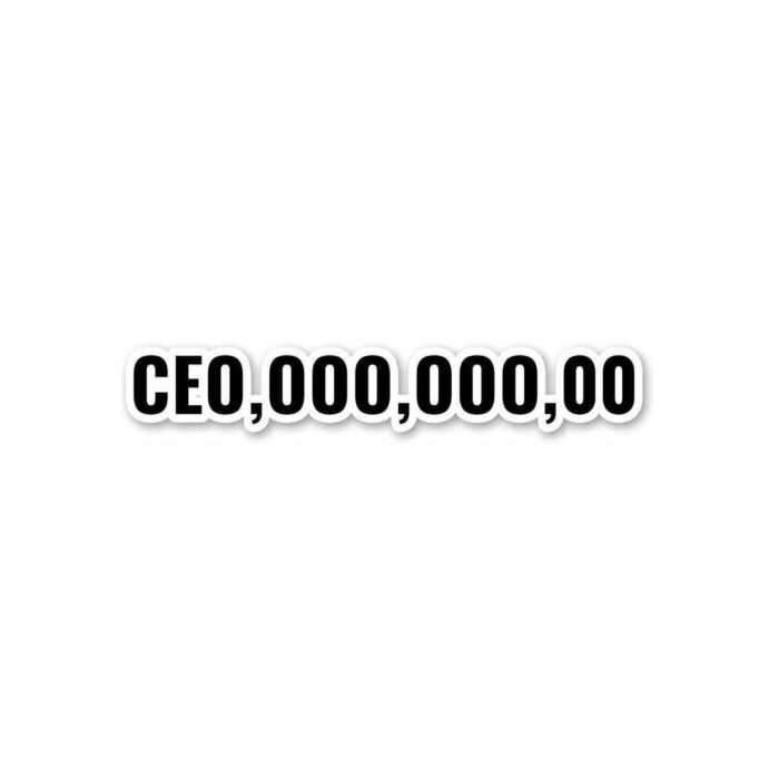 CEO00000000 Sticker