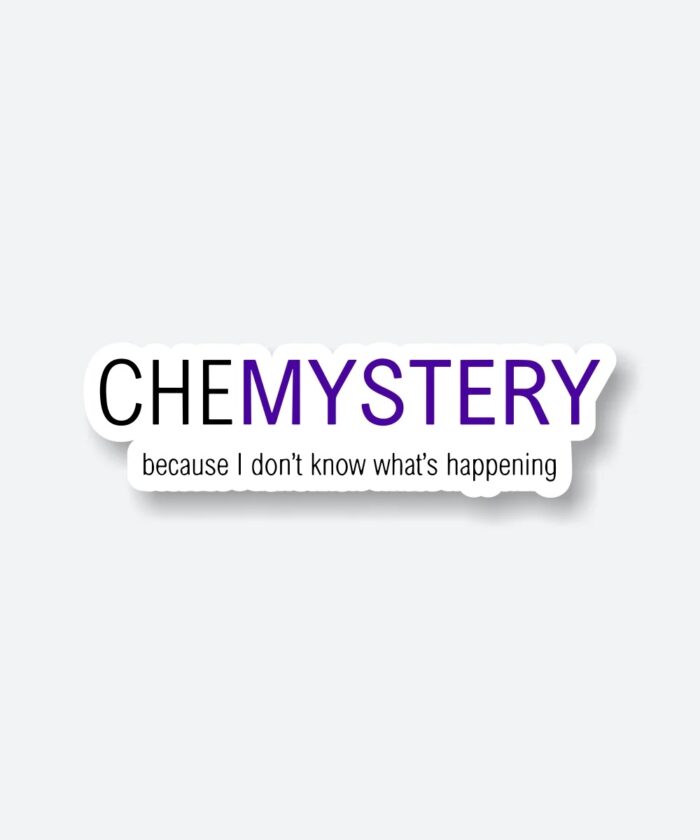 CHEMYSTERY Sticker