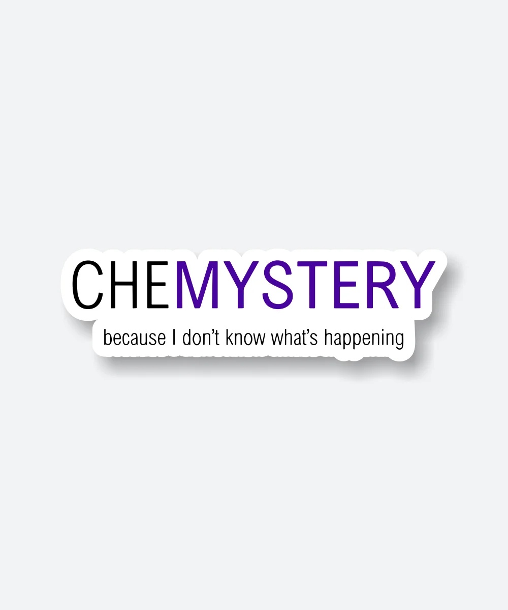 CHEMYSTERY Sticker