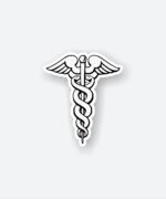 Caduceus Sticker