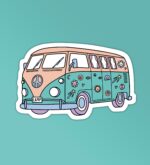 Camper Van Sticker