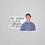 Can I Interest You In A Sarcastic Comment TV Shows Stickers