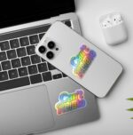 Cant Relate   Holographic Laptop   Mobile Sticker