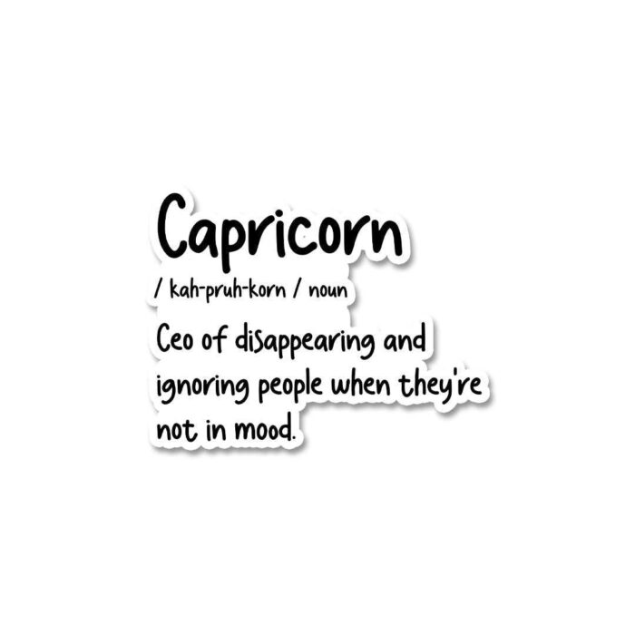Capricorn Sticker