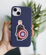 Captain America With Shield Sticker