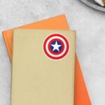 Captain Americas Shield Movies Stickers